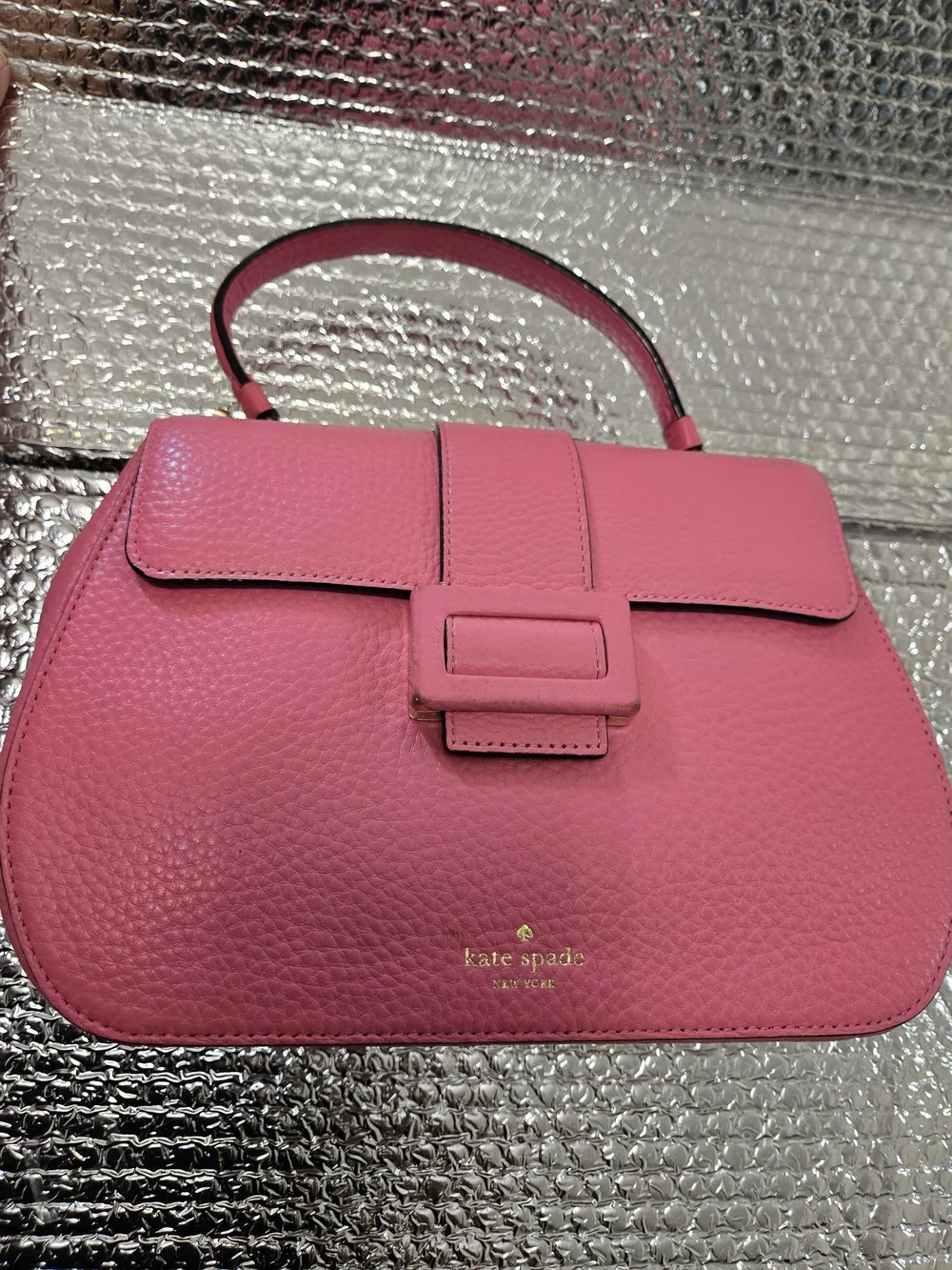 kate spade structured pebble